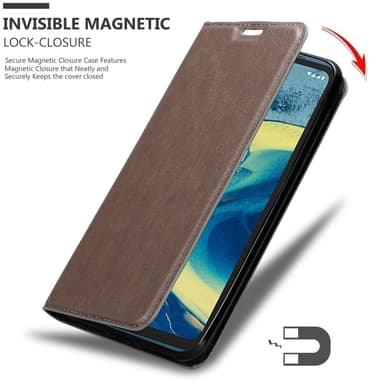 Nokia XR20 Skal Fodral Case (Brun)
