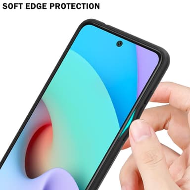 Xiaomi RedMi 10 Skal Fodral Case (Svart)