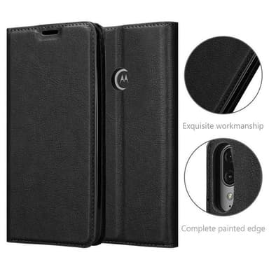 Motorola MOTO E6 PLUS Skal Fodral Case (Svart)