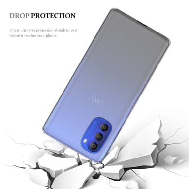 Motorola MOTO G51 5G Skal Fodral Case (Transparent)
