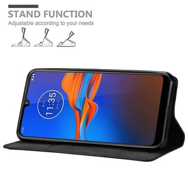 Motorola MOTO E6 PLUS Skal Fodral Case (Svart)