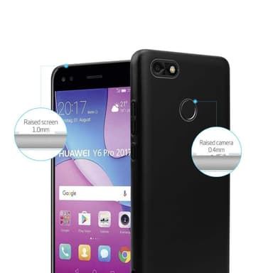 Huawei Y6 PRO 2017 Skal Fodral Case (Svart)