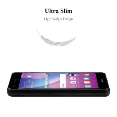 Huawei Y6 PRO 2017 Skal Fodral Case (Svart)