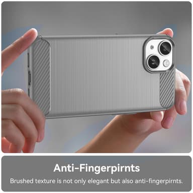 iPhone 14 Skal Fodral Case (Grå)