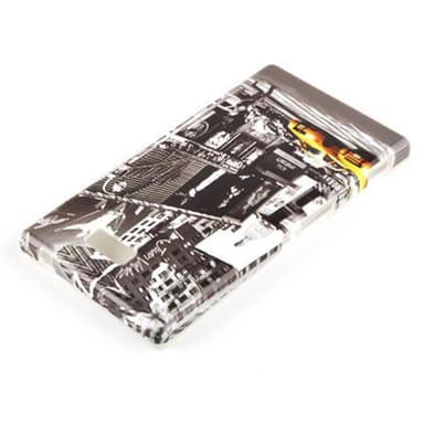 Sony Xperia M2 / M2 AQUA Skal Fodral Case (Grå)