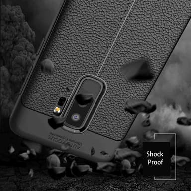 Samsung Galaxy S9 PLUS Skal Fodral Case (Svart)