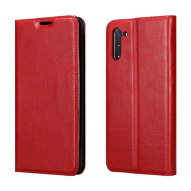 Samsung Galaxy NOTE 10 Skal Fodral Case (Röd)