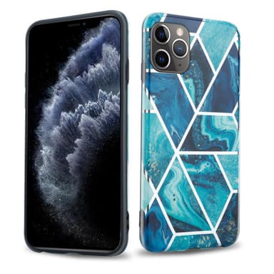 iPhone 11 PRO Plånboksfodral Skal (Blå)