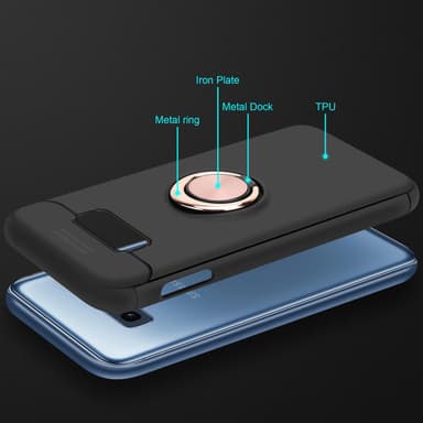 Samsung Galaxy S10e Skal Fodral Case (Svart)