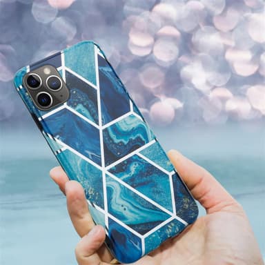 iPhone 11 PRO Plånboksfodral Skal (Blå)