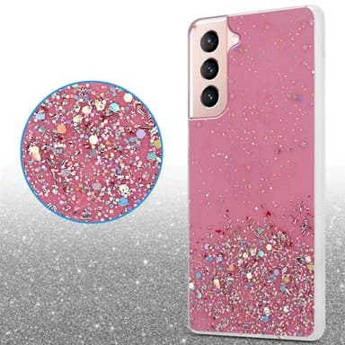 Samsung Galaxy S21 5G Skal Fodral Case (Rose)