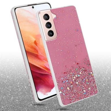 Samsung Galaxy S21 5G Skal Fodral Case (Rose)