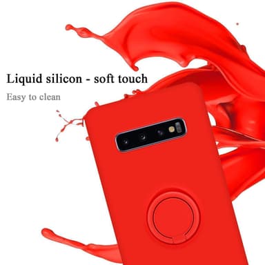 Skal Samsung Galaxy S10 4G Fodral Case (Röd)