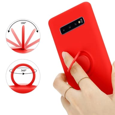 Skal Samsung Galaxy S10 4G Fodral Case (Röd)