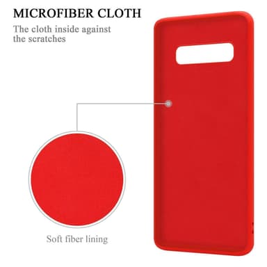 Skal Samsung Galaxy S10 4G Fodral Case (Röd)