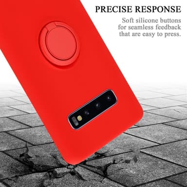 Skal Samsung Galaxy S10 4G Fodral Case (Röd)