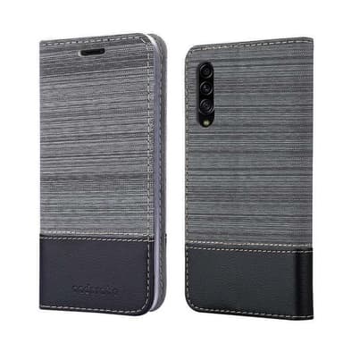 Samsung Galaxy A90 5G Plånboksfodral Skal (Grå)