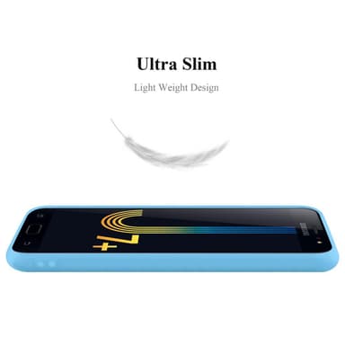 Skal Samsung Galaxy J7 PLUS / C8 Fodral Case (Blå)