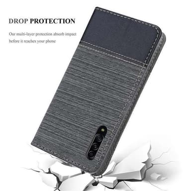 Samsung Galaxy A90 5G Plånboksfodral Skal (Grå)