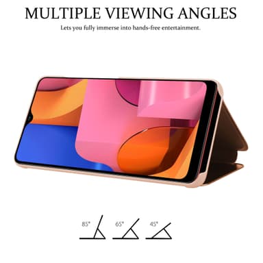 Samsung Galaxy A21 Plånboksfodral Skal (Rosa)