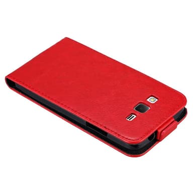 Samsung Galaxy GRAND PRIME Flipfodral Skal (Röd)