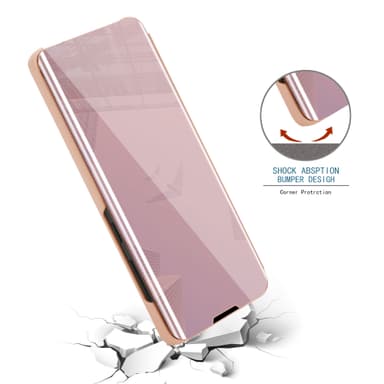 Samsung Galaxy A21 Plånboksfodral Skal (Rosa)