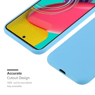 Skal Samsung Galaxy M53 5G Fodral Case (Blå)