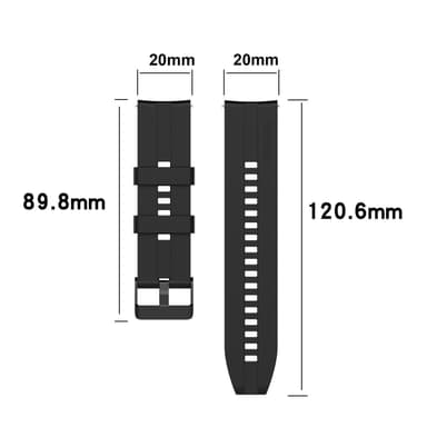 Armband 20mm Samsung Galaxy Watch 42mm/S2 Classic/Sport
