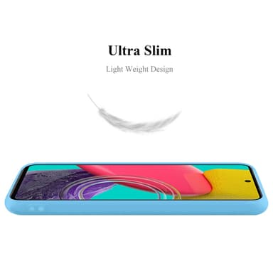 Skal Samsung Galaxy M53 5G Fodral Case (Blå)
