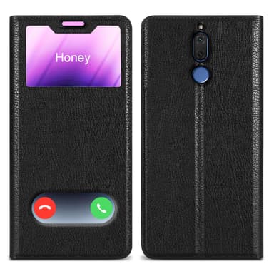 Huawei MATE 10 LITE Plånboksfodral Skal (Svart)