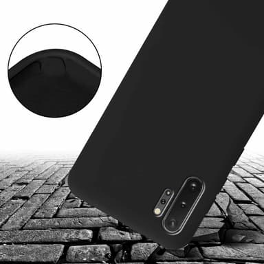Samsung Galaxy NOTE 10 PLUS Skal Fodral Kedja (Svart)