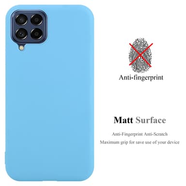 Skal Samsung Galaxy M53 5G Fodral Case (Blå)
