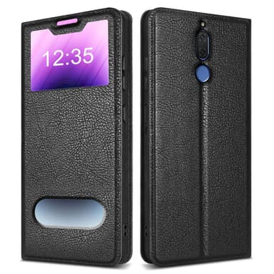 Huawei MATE 10 LITE Plånboksfodral Skal (Svart)