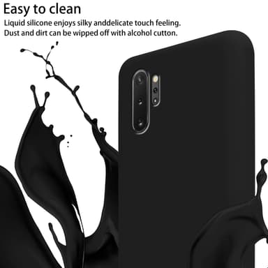 Samsung Galaxy NOTE 10 PLUS Skal Fodral Kedja (Svart)