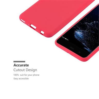 Skal Huawei P10 PLUS Fodral Case (Röd)