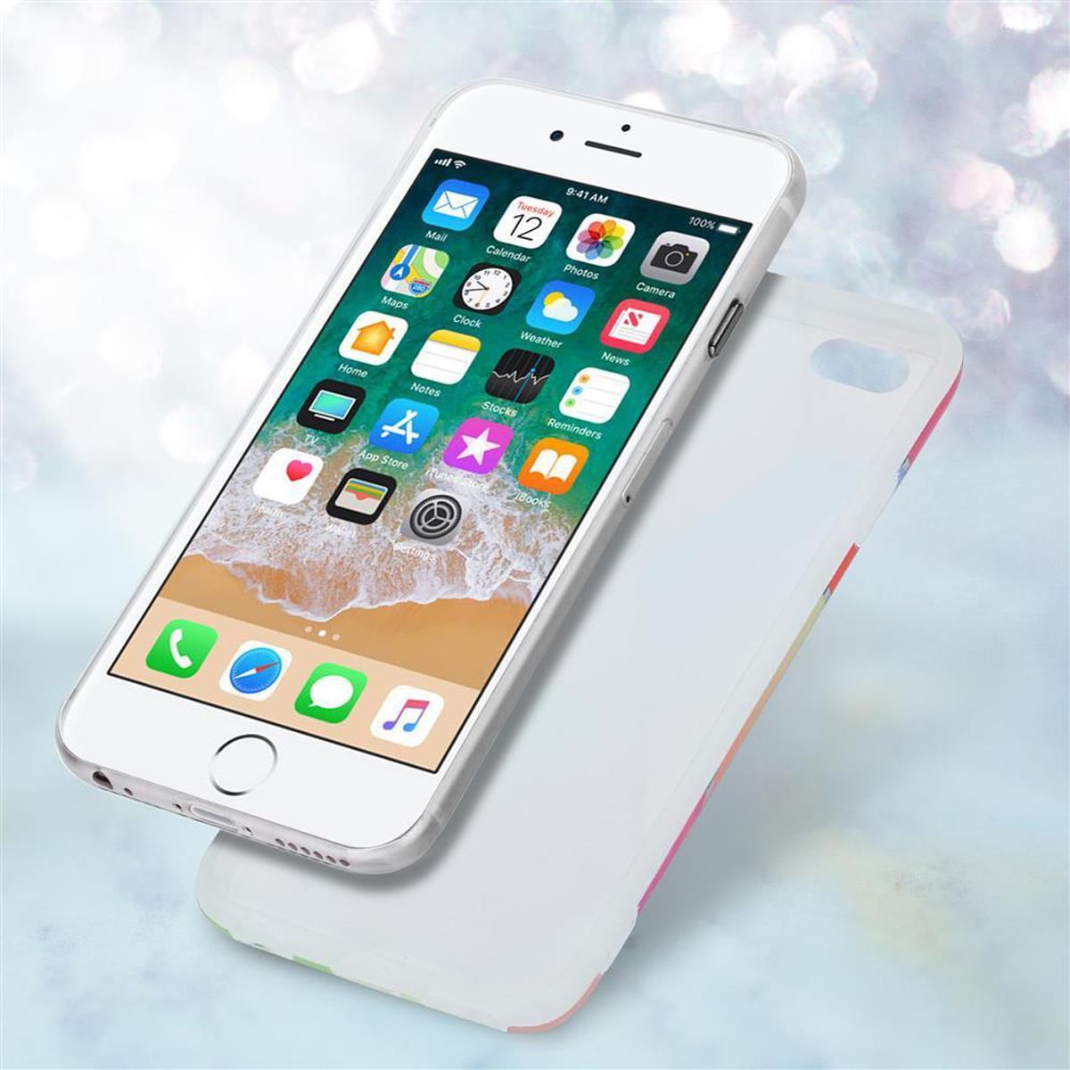 iPhone 6 / 6S Plånboksfodral Skal (Rosa)