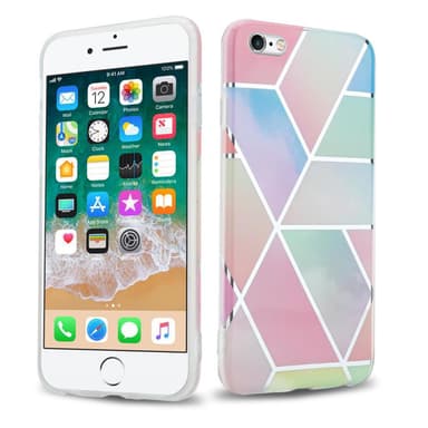 iPhone 6 / 6S Plånboksfodral Skal (Rosa)