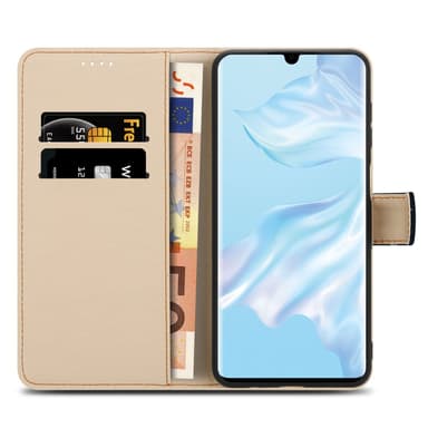Huawei P30 PRO Plånboksfodral Skal (Svart)