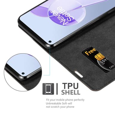 OnePlus 9RT 5G Skal Fodral Case (Brun)