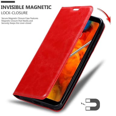 LG Q STYLUS Skal Fodral Case (Röd)