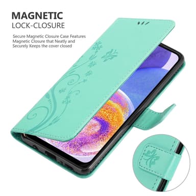 Samsung Galaxy A23 4G Plånboksfodral Skal (Turkos)