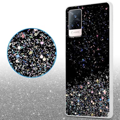 Vivo V21 4G / 5G Skal Fodral Case (Svart)