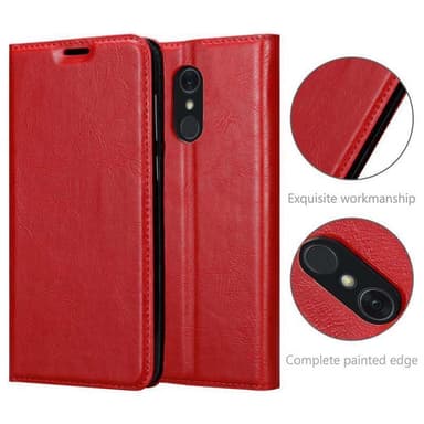 LG Q STYLUS Skal Fodral Case (Röd)