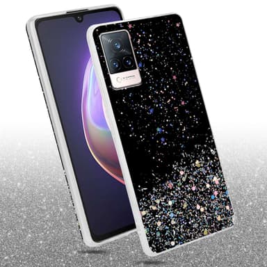 Vivo V21 4G / 5G Skal Fodral Case (Svart)