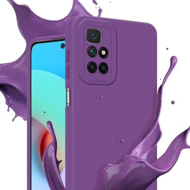 Xiaomi RedMi 10 Skal Fodral Case (Lila)
