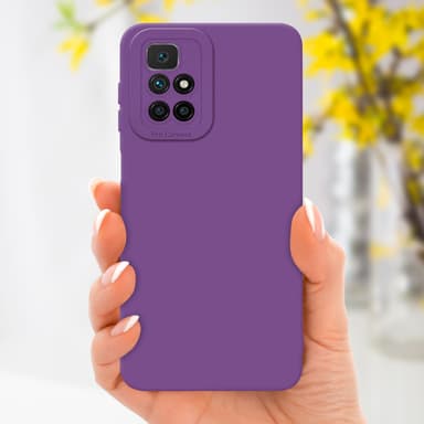 Xiaomi RedMi 10 Skal Fodral Case (Lila)