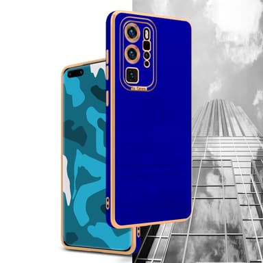 Huawei P40 PRO / P40 PRO+ Skal Fodral Case (Blå)