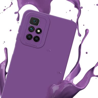 Xiaomi RedMi 10 Skal Fodral Case (Lila)