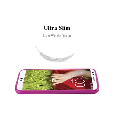 LG G2 MINI Skal Fodral Case (Rosa)
