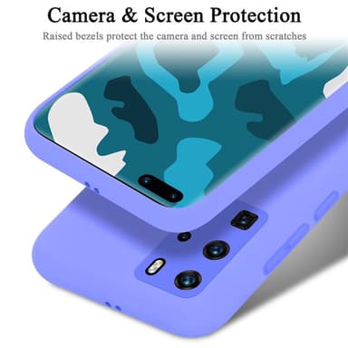 Huawei P40 PRO / P40 PRO+ Skal Fodral Case (Lila)